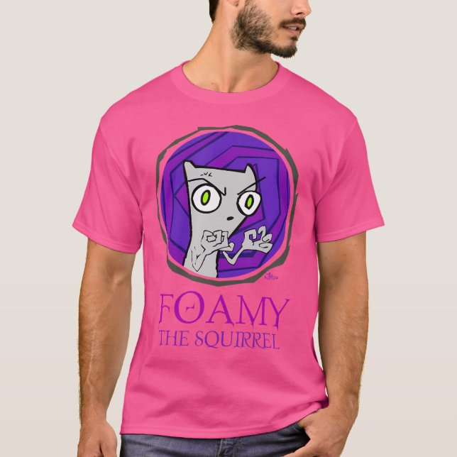 Camiseta La ardilla (serie clásica), una tontería furiosa (Anverso)