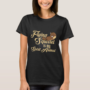 Camiseta La Ardilla Voladora Es Mi Ala De Buceo Animal De E