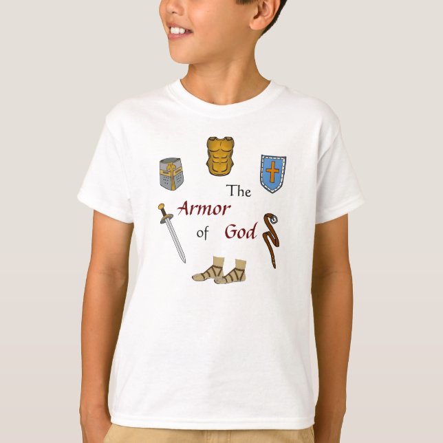 Camiseta La armadura de dios (Anverso)