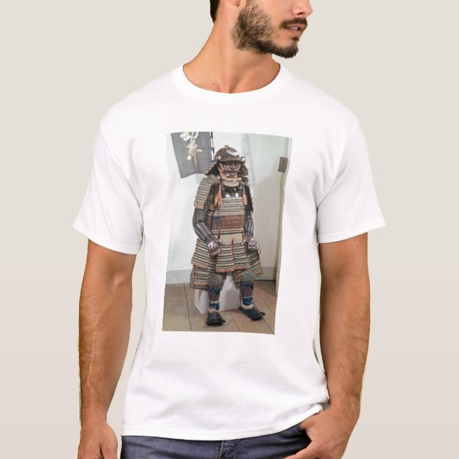 Camiseta La armadura del guerrero del samurai (Anverso)