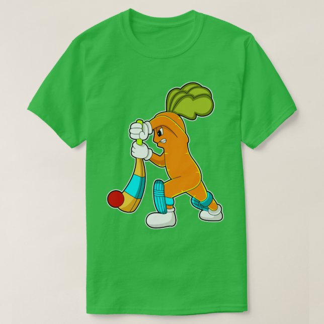 Camiseta La arrogancia en el cricket con el bate del cricke (Diseño del anverso)