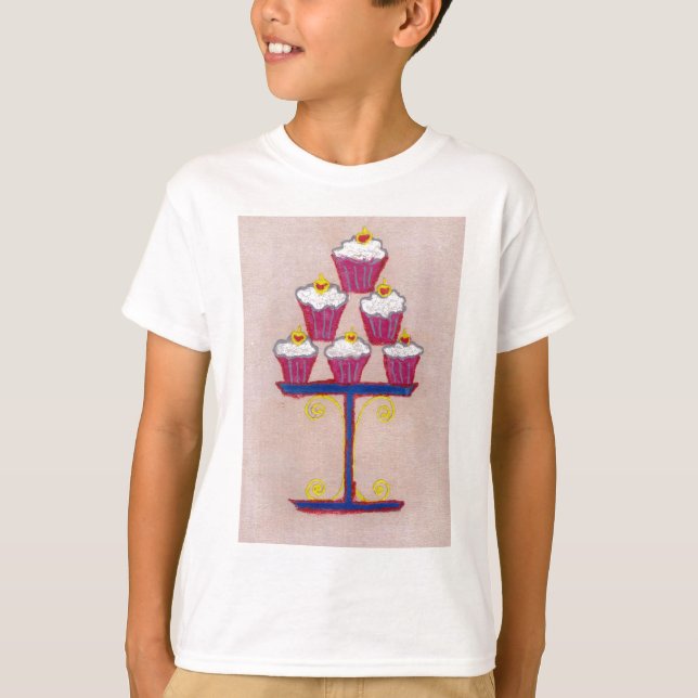 Camiseta La artística y Inspiradora costura de torta de Ach (Anverso)