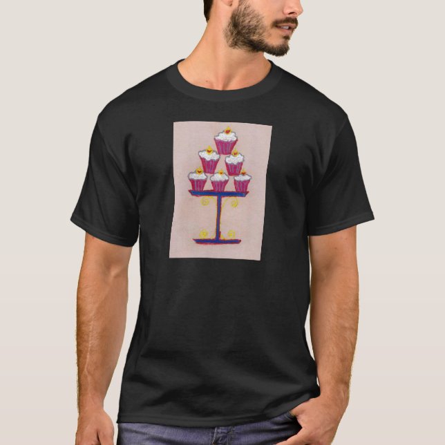 Camiseta La artística y Inspiradora costura de torta de Ach (Anverso)