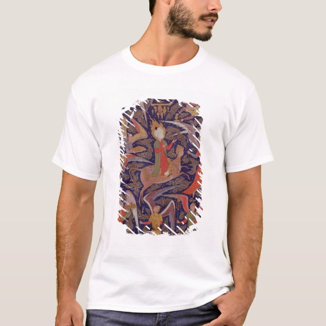 Camiseta La ascensión del profeta Mohammed, persa (Anverso)