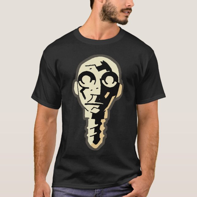 Camiseta La asombrosa cabeza de tornillo de dos lados (Anverso)