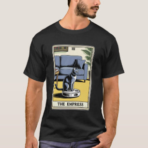 Camiseta La Aspiradora Robot La Emperatriz Gato Divertido T