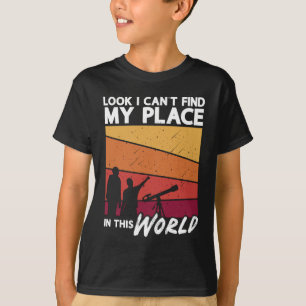 Camiseta La astronomía no puedo encontrar el universo de la