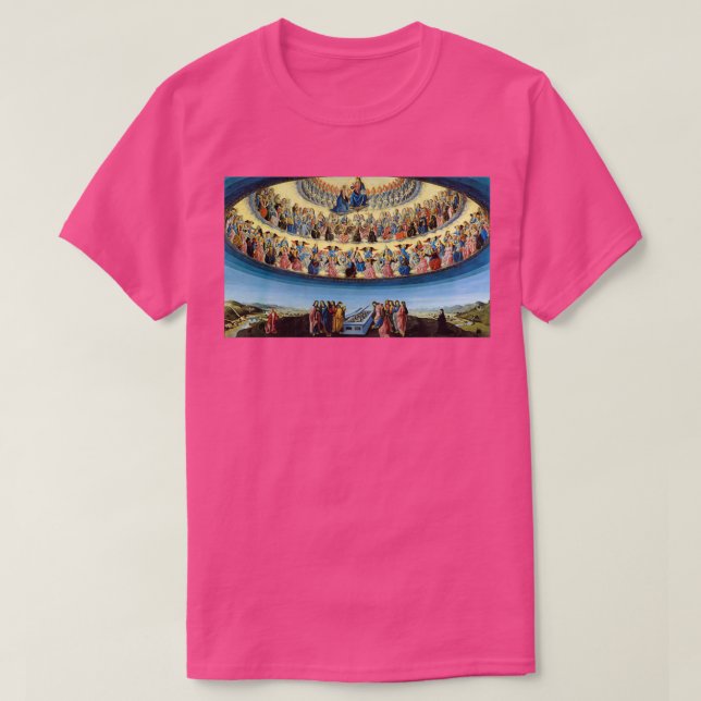 Camiseta La asunción de la Virgen 1475 1477 por Francesc (Diseño del anverso)