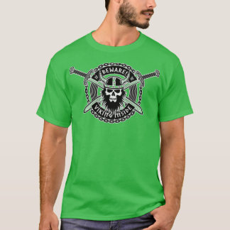Camiseta La atención de los vikingos es oscura