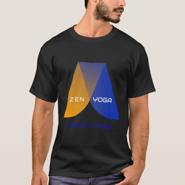 Camiseta La atención del Zen Yoga 9 (Anverso)