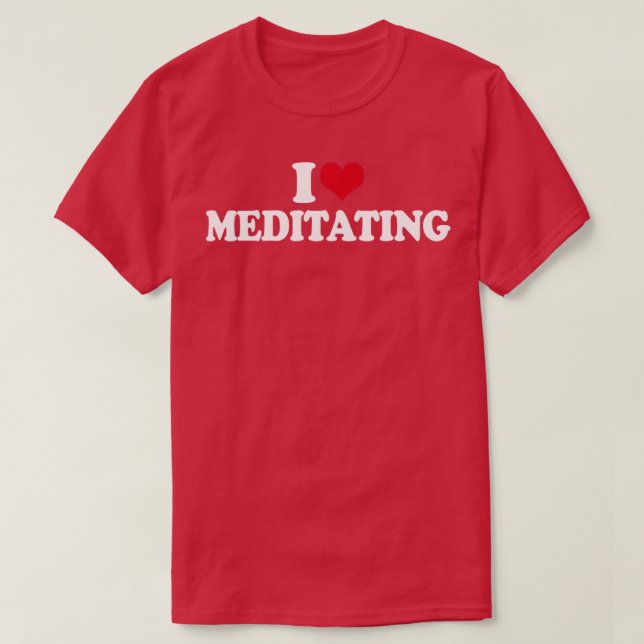 Camiseta La atención me encanta meditar yoga (Diseño del anverso)