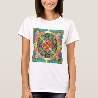 Camiseta La Atlántida inspiró la mandala del arco iris