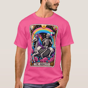 Camiseta La Audacia Tarjeta de Tarot Divertida Mística Esqu