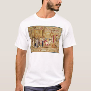 Camiseta La audiencia de Chigi cardinal con Louis XIV