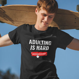 Camiseta La auditoría es difícil - Cancelar la suscripción 