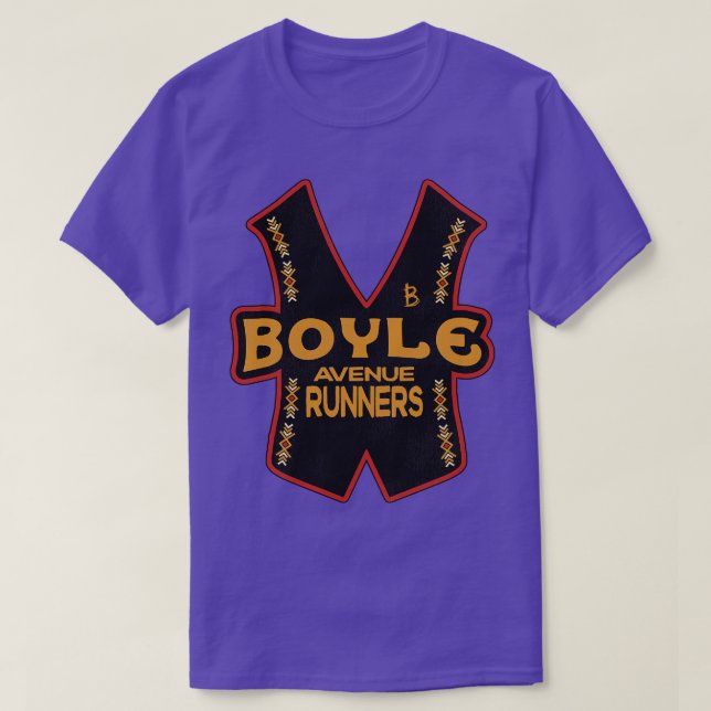 Camiseta La avenida Boyle Gobierna La Película De Los Guerr (Diseño del anverso)