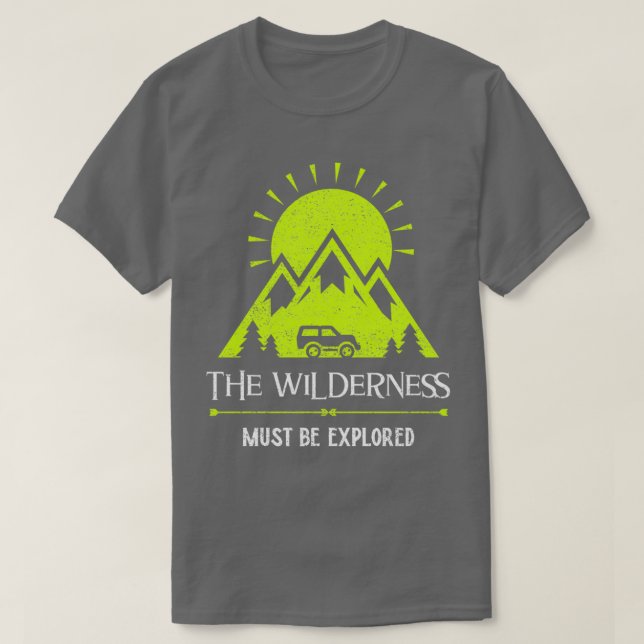 Camiseta La Aventura 1 Debe Explorarse (Diseño del anverso)