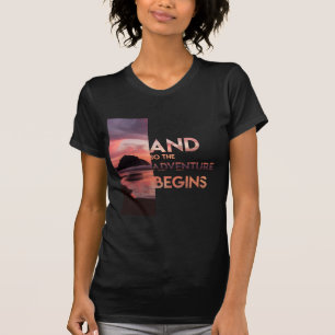 Camiseta La aventura comienza