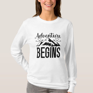 Camiseta la aventura comienza