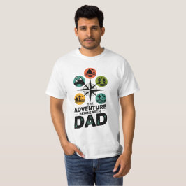 Camiseta La aventura comienza con papá