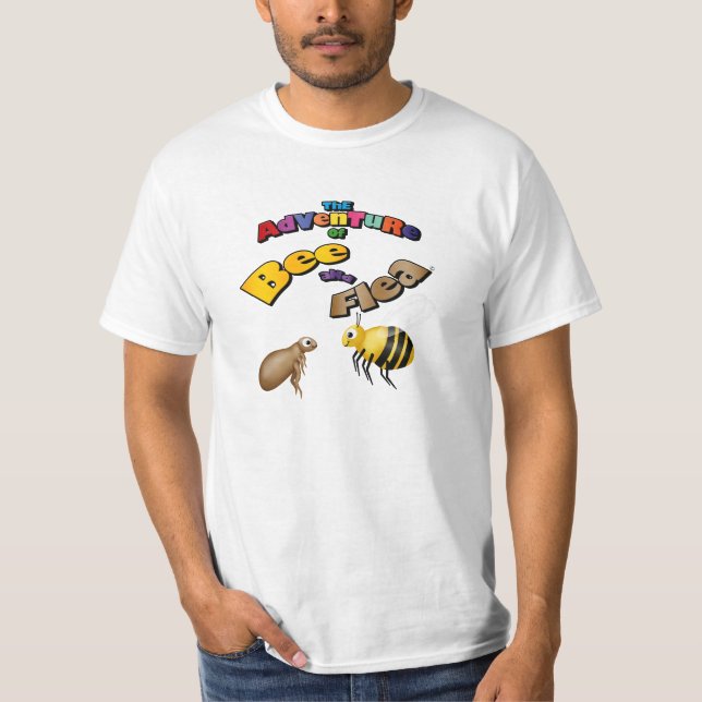 Camiseta La aventura de la abeja y de la pulga (Anverso)