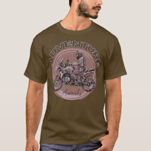 Camiseta La aventura de la motocicleta espera