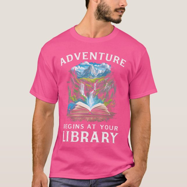Camiseta La aventura de la naturaleza comienza en el amante (Anverso)