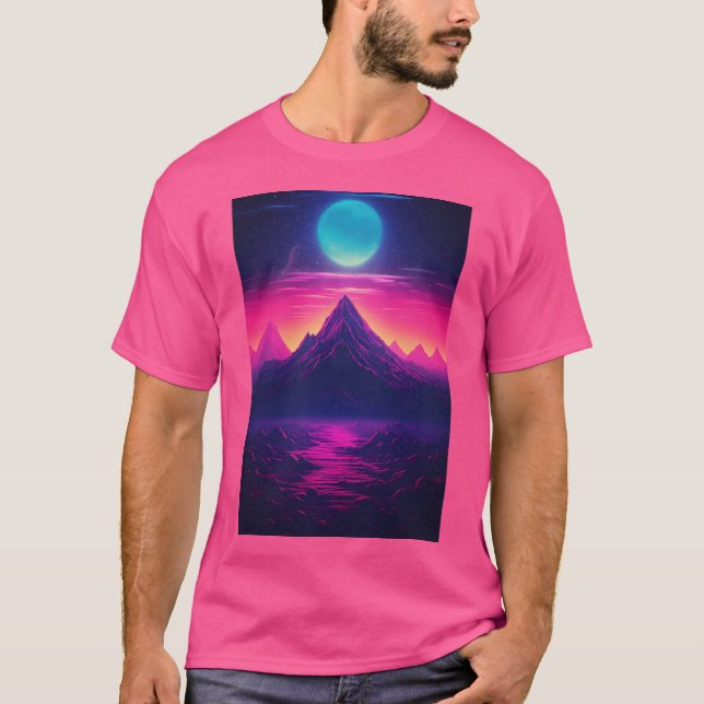 Camiseta La Aventura De La Sinthwave De La Cumbre Eléctrica (Anverso)