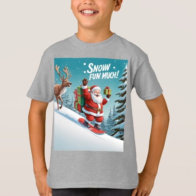 Camiseta La aventura de Santa (Anverso)