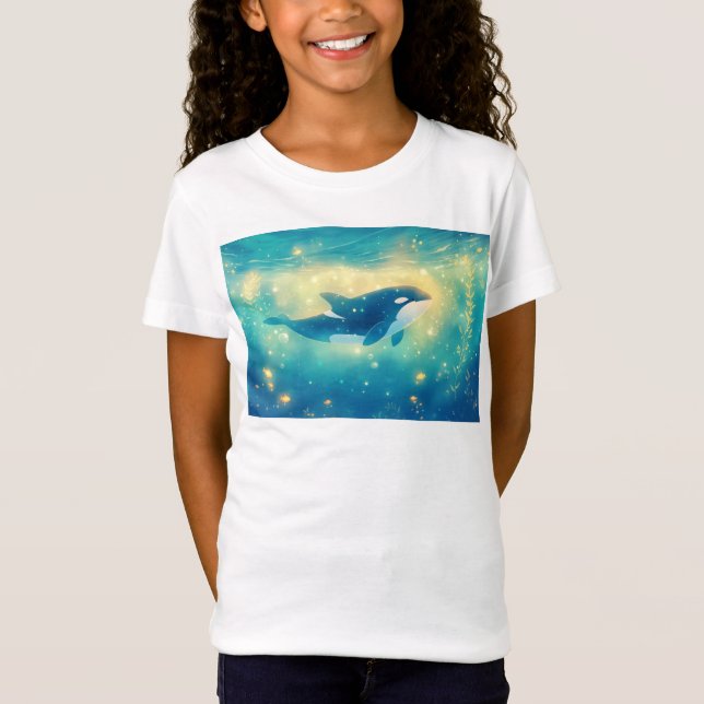 Camiseta La Aventura De Swim Orca Encantada (Anverso)