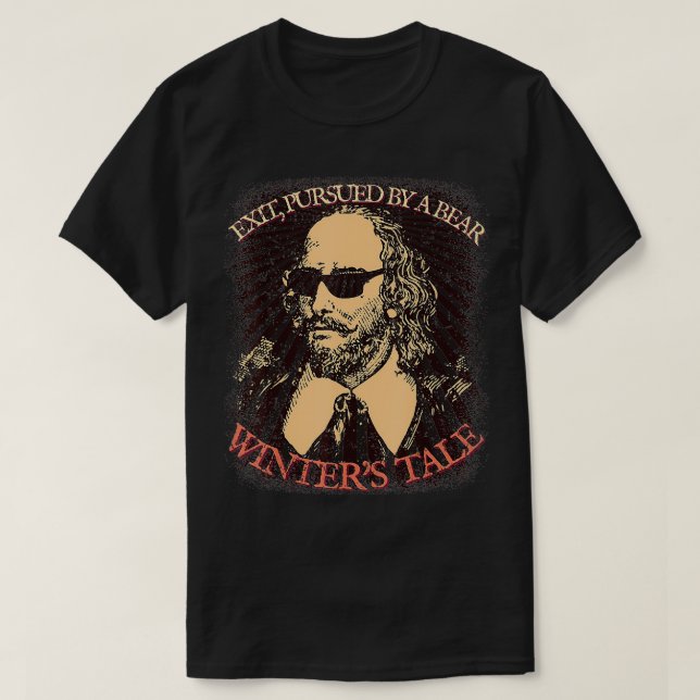 Camiseta La aventura de un buen invierno, Tale Shakespeare  (Diseño del anverso)