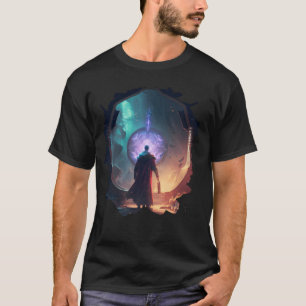 Camiseta La aventura del mago El portal místico