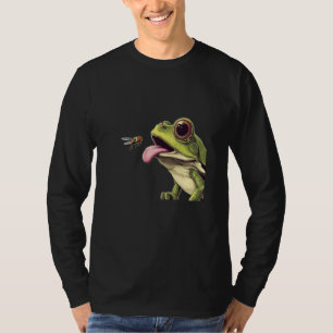 Camiseta La aventura del vuelo de la rana, un salto a la ve