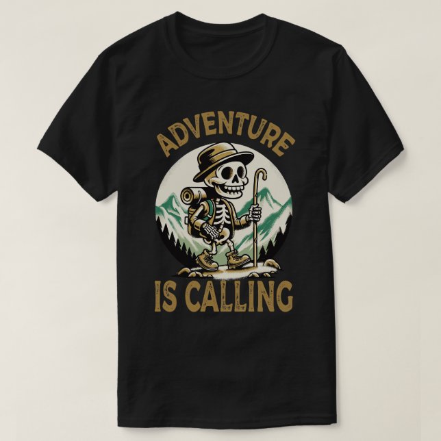 Camiseta La aventura es llamar (Diseño del anverso)