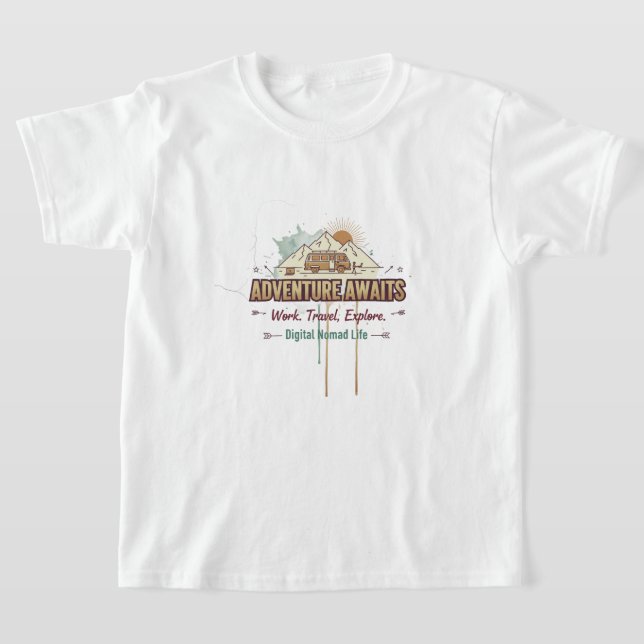 Camiseta La aventura espera  (Distribución)