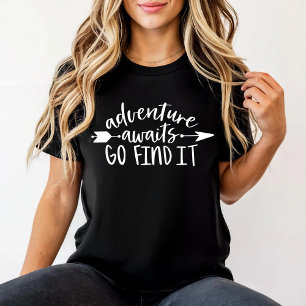 Camiseta La aventura espera a ir a encontrarla