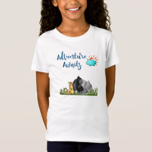 Camiseta La aventura espera a los animales de la jungla Saf
