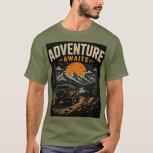 Camiseta La aventura espera – Colecciona momentos, no cosas
