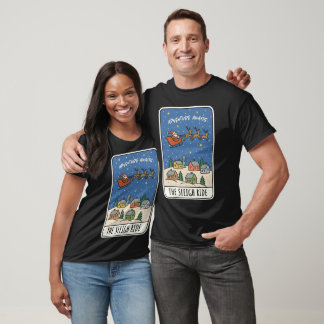 Camiseta La aventura espera el paseo en trineo de Santa Nav