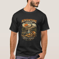 La aventura espera – Explora el campamento vintage