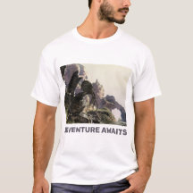 La aventura espera. Paisaje de fantasía