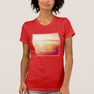 Camiseta La aventura está hacia fuera allí