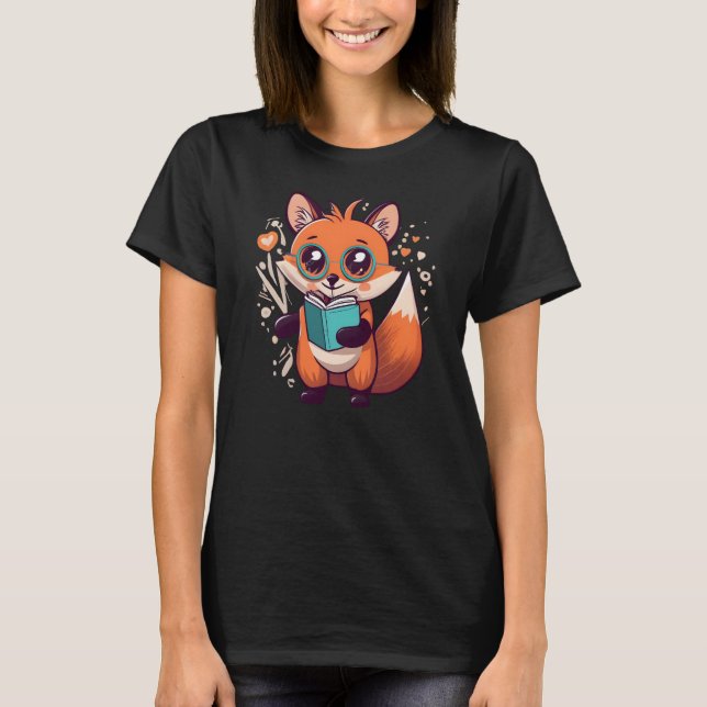 Camiseta La aventura lectora de Foxy (Anverso)