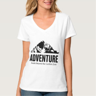 Camiseta La aventura más allá de la zona de confort