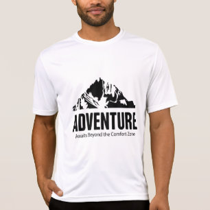 Camiseta La aventura más allá de la zona de confort