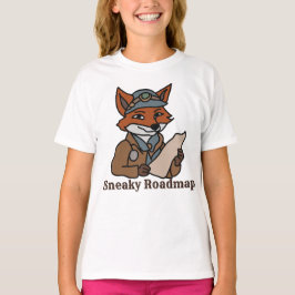 Camiseta La aventura Minimalista del mapa secreto de Fox | 