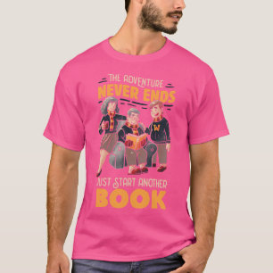 Camiseta La aventura nunca acaba de empezar otro libro b
