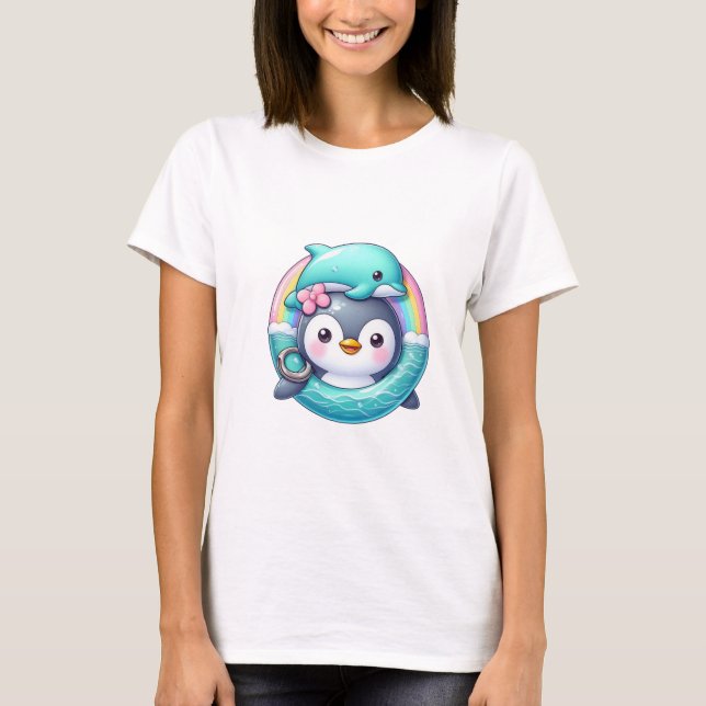 Camiseta La aventura oceánica de Penguin (Anverso)