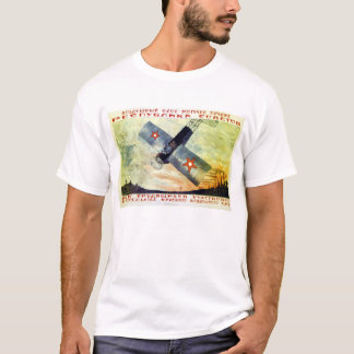 Camiseta La aviación es la fuerza de la república soviética