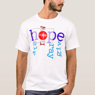 Camiseta La ayuda/ahora/ruega/da Japón